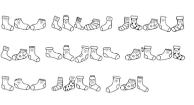 Sock Doodle by Natchuta — Dingbats Font — thumbnail 8