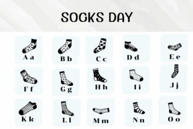 Socks Day by Ketsarin — Dingbats Font — thumbnail 2