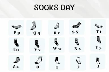 Socks Day by Ketsarin — Dingbats Font — thumbnail 3