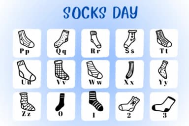 Socks Day by CHANOK — Dingbats Font — thumbnail 3