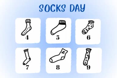 Socks Day by CHANOK — Dingbats Font — thumbnail 4