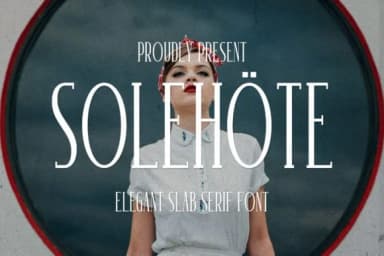 Solehote by Almeera Studio — Slab Serif Font — thumbnail 1