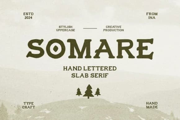 Somare by baletype — Slab Serif Font