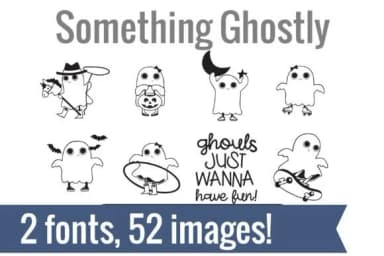 Something Ghostly Dingbats by Illustration Ink — Dingbats Font — thumbnail 1