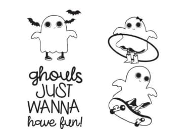 Something Ghostly Dingbats by Illustration Ink — Dingbats Font — thumbnail 8