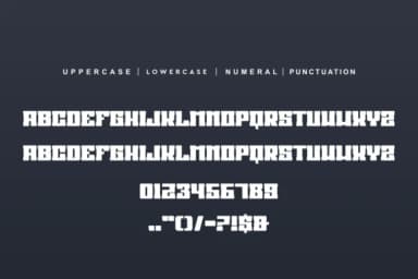 Sony Sporshe by qrdesignstd — Slab Serif Font — thumbnail 5