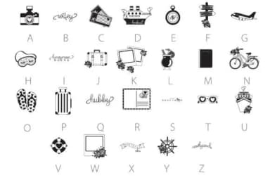 Soul Mates Honeymoon by Illustration Ink — Dingbats Font — thumbnail 3