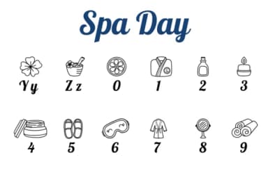 Spa Day by Chonada — Dingbats Font — thumbnail 4
