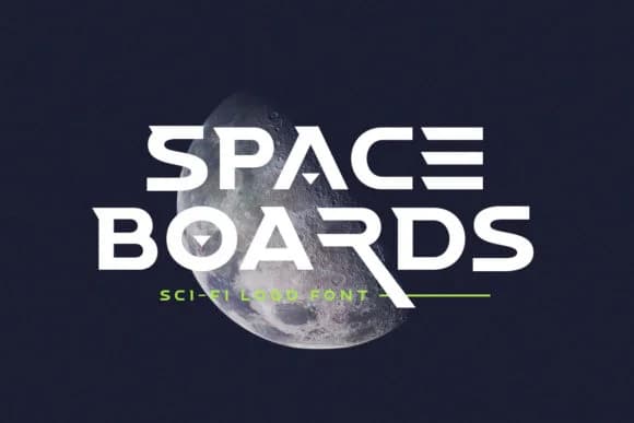 Space Boards by saridezra — Slab Serif Font