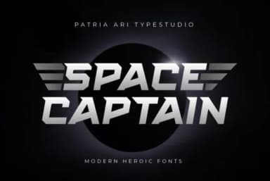 Space Captain by P4tcreativa — Slab Serif Font — thumbnail 1