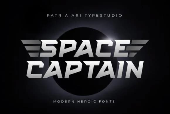 Space Captain by P4tcreativa — Slab Serif Font