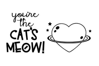 Space Cats by Illustration Ink — Dingbats Font — thumbnail 6