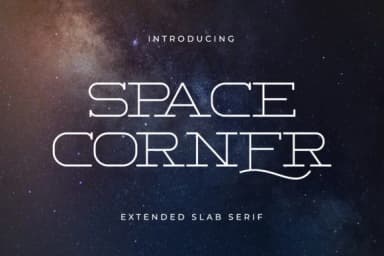Space Corner by TypeFactory — Slab Serif Font — thumbnail 1