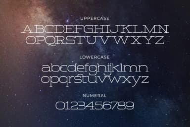 Space Corner by TypeFactory — Slab Serif Font — thumbnail 2