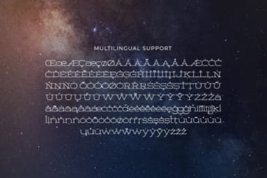 Space Corner by TypeFactory — Slab Serif Font — thumbnail 4