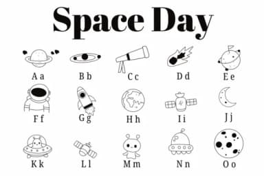 Space Day by Suphitchaya — Dingbats Font — thumbnail 2
