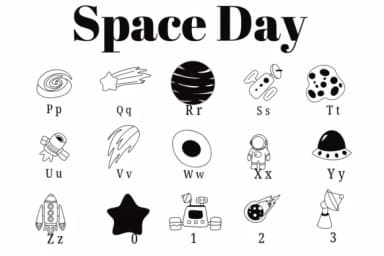 Space Day by Suphitchaya — Dingbats Font — thumbnail 3