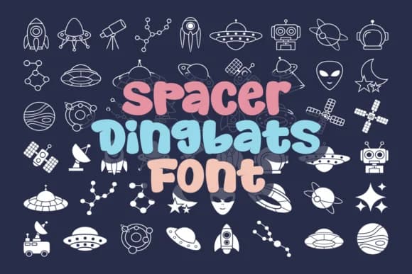 Spacer by Situjuh — Dingbats Font