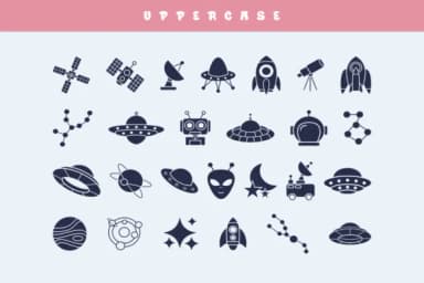 Spacer by Situjuh — Dingbats Font — thumbnail 2