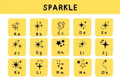 Sparkle by Bee Piyanuch — Dingbats Font — thumbnail 5