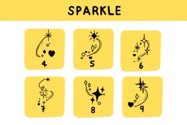 Sparkle by Bee Piyanuch — Dingbats Font — thumbnail 7