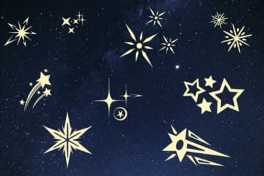 Sparkle Stars by PraewDesigns — Dingbats Font — thumbnail 7