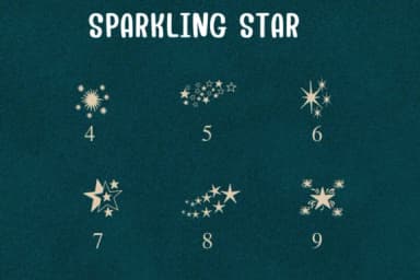 Sparkling Star by Sontaya — Dingbats Font — thumbnail 4