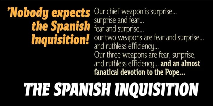 Spartacus Family by Alan Meeks — Slab Serif Font