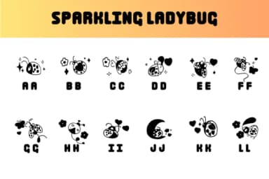 Speakling Ladybug by Chonada — Dingbats Font — thumbnail 3