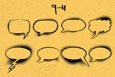 Speech Bubbles by Minimalistartstudio — Dingbats Font — thumbnail 8