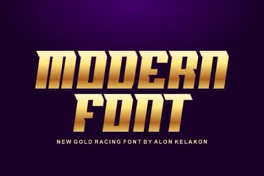 Speed Golden by alonkelakon — Slab Serif Font — thumbnail 2