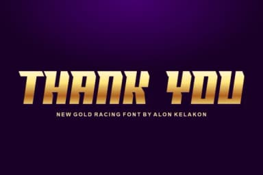 Speed Golden by alonkelakon — Slab Serif Font — thumbnail 5