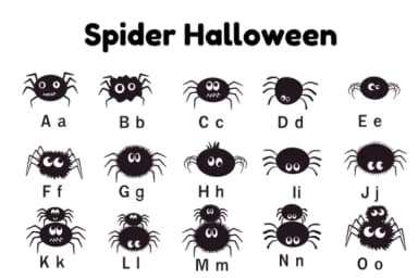 Spider Halloween by Nun Sukhwan — Dingbats Font — thumbnail 6
