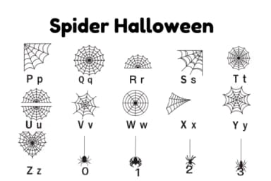 Spider Halloween by Nun Sukhwan — Dingbats Font — thumbnail 7