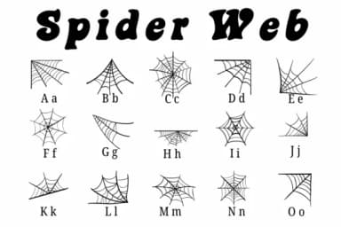 Spider Web by Suphitchaya — Dingbats Font — thumbnail 2