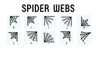 Spider Webs by Chada Art — Dingbats Font — thumbnail 4