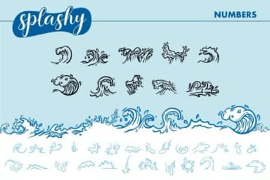 Splashy by onoborgol — Dingbats Font — thumbnail 4