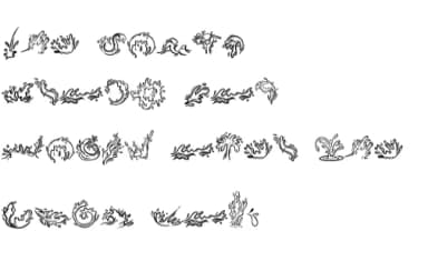 Splashy by onoborgol — Dingbats Font — thumbnail 7