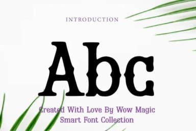 Split Slab Serif by Wow Magic — Slab Serif Font — thumbnail 2