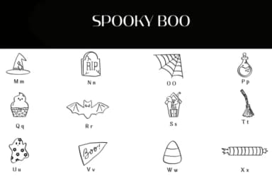 Spooky Boo by Heartcraft Atelier — Dingbats Font — thumbnail 3