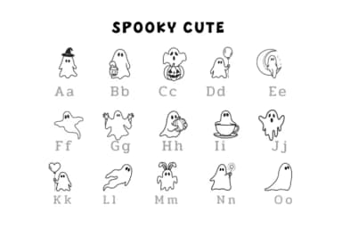 Spooky Cute by Pui Art — Dingbats Font — thumbnail 8