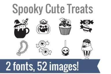Spooky Cute Dingbats by Illustration Ink — Dingbats Font — thumbnail 2