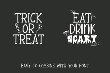Spooky Dingbats by Sharon ( DmStudio ) — Dingbats Font — thumbnail 2