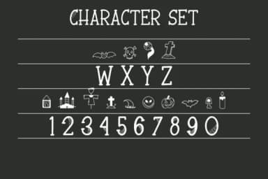 Spooky Dingbats by Sharon ( DmStudio ) — Dingbats Font — thumbnail 8