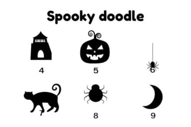 Spooky Doodle by Nun Sukhwan — Dingbats Font — thumbnail 7