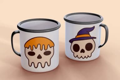 Spooky Doodles by Dani (7NTypes) — Dingbats Font — thumbnail 2