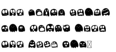 Spooky Ghost by Khim08Studio — Dingbats Font — thumbnail 8