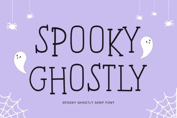 Spooky Ghostly by The Magic Bee Studio — Slab Serif Font