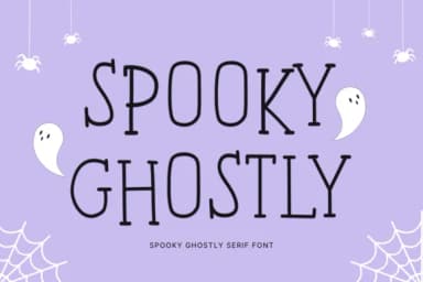 Spooky Ghostly by The Magic Bee Studio — Slab Serif Font — thumbnail 1