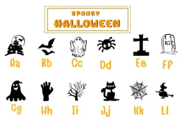 Spooky Halloween by PraewDesigns — Dingbats Font — thumbnail 2